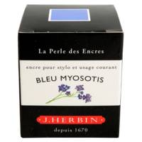 Encre traditionnelle à stylo en flacon "D" 30ml Bleu myosotis - HERBIN