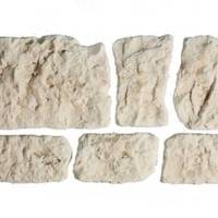 Plaquette de parement pierre reconstituée MANOIR ton pierre - Gedimat