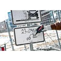 Marqueur Permanent 390 bleu 4-12 mm