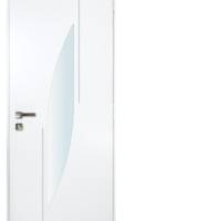 Porte d'entrée acier HAWAI gris - 215 x 90 cm - Gedimat - WIBAIE
