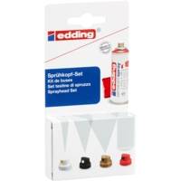 Kit de 6 buses en 4 Largeurs de Pulvérisation pour Spray 5200 - EDDING