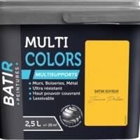 Peinture multi colors multi-supports BATIR satin argile - Gedimat