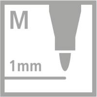 Feutre de Dessin PEN 68 Pointe Moyenne 1 mm Bleu foncé - STABILO