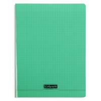 Cahier Polypro 8000 Grands Carreaux séyès 96 pages 24x 32cm vert