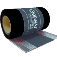 Closoir de faîtage 390 noir - rouleau de 5 x 0.390 m - Gedimat