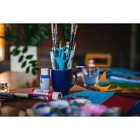 Ciseaux Enfants Recyclés 13 cm bouts ronds +6 ans droitiers et gauchers