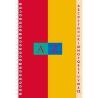 Répertoire 11x17cm Petits Carreaux 100 Pages 70g spirale coloris aléatoires