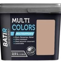 Peinture multi colors multi-supports BATIR satin argile - Gedimat - RECA