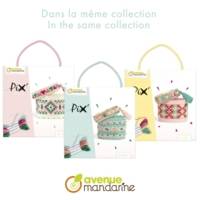 Boîte Pix Trésor 2 Bracelets à Coudre Rose - Blanc
