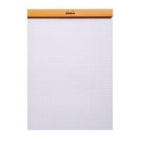Bloc de direction Orange 80 feuilles (160 pages) format A4 réglure 5x5