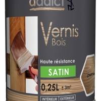 Vernis bois ADDICT satin incolore - Gedimat