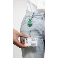 Clip ceinture yoyo Avec crochet porte badge Gris