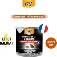 Cartouche Fumigateur Spécial Punaises de lit et Acariens 25m2