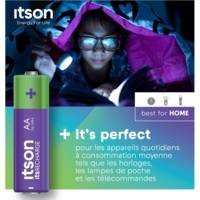 Boîte de 8 piles rechargeables AA prêtes à l'emploi Pro NiMH, 2000 mAh