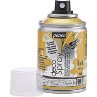 Aérosol 100 ml Peinture opaque permanente faible odeur OR - PÉBÉO