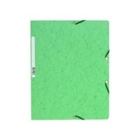 Chemise à élastiques sans Rabats carton 400g 24x32 cm Vert Tilleul