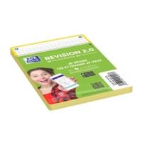 Paquet de 32 Fiches Bristol revision 2.0 Non Perforées 105x148 mm A6 Q5/5 jaune