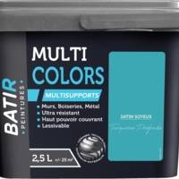 Peinture multi colors multi-supports BATIR satin argile - Gedimat