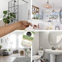 Spray 500 ml Destructeur d'odeurs Désinfectant Bambou Jasmin