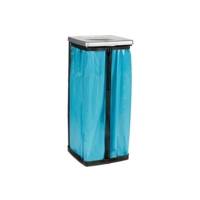 Support pour sac poubelle PP (L)285 x (P)330 x (H)870 mm Argent Anthracite