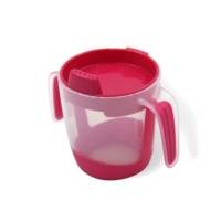 Tasse d'apprentissage à anses et bec fixe 22cl - 4 coloris au choix