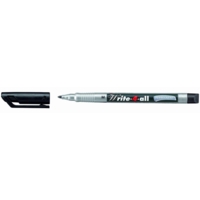 Marqueur Permanent Write-4-all Pointe Moyenne Noir - STABILO
