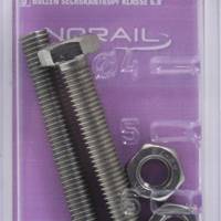 Boulon tête hexagonale inox A2 - Gedimat - NORAIL