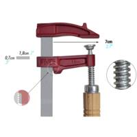 Serre joint MM manche bois - Gedimat - PIHER