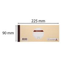 Carnet à souche 90X225 Recus 50 feuillets - Avoine