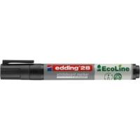 Marqueur pour Tableaux Blancs Ecoline 28 Noir Pointe Ronde 1,5-3 mm - EDDING