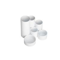 Pot à Crayons MAULtubo Ø15x12,5cm 6 compartiments Blanc