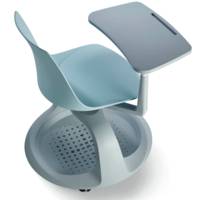 Siège JOB avec tablette et base panier  - Table - Mobilier scolaire