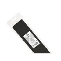 Rouleau de papier crépon 75% 2,50x0,50m noir - CLAIREFONTAINE