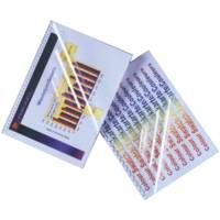 Lot de 100 Plats de Couverture HiClear format A5 240microns transparent