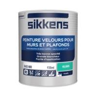 Peinture murs et plafonds VELOURS blanc - Gedimat - SIKKENS ARTISANS