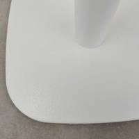 Pied de table double blanc Round - intérieur - RestooTab