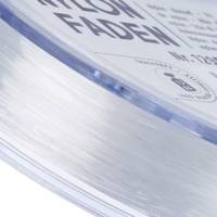 Fil nylon sur bobine, 0,5 mm x 100 m, transparent