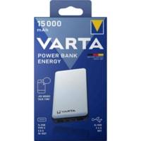 Batterie externe Power Bank Energy 15000 + câble de Charge 15000 mAh blanc