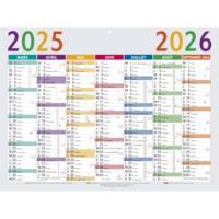 Calendrier Sept / Sept 29,5x22 Multicolore - EXACOMPTA