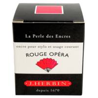 Encre traditionnelle à stylo en flacon "D" 30ml Rouge opéra - HERBIN