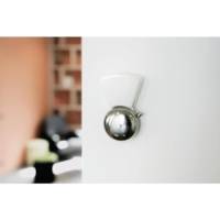 Sonnette deux bobines alimentation filaire 8V blanc