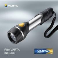 Lampe de Poche 5 LEDs Inclus 1 Pile longlife Power AA LR06