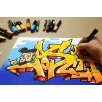 Marqueur à pigment PC-1MC pointe extra fine corail