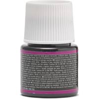 Flacon 45ml Peinture Deco Acrylique Brillante NOIR PROFOND - PÉBÉO