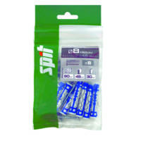 Cheville nylon D8x50mm+vis tête fraisée D4,5x55mm - Gedimat - SPIT