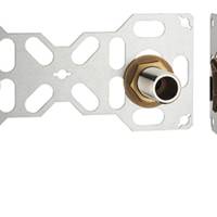 Platine Fixsystem double multicouche à compression ø16 - Gedimat - NOYON ET THIEBAULT