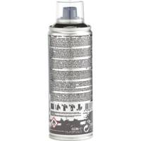 Aérosol 200ml Peinture DécoSpray brillant NOIR - PÉBÉO