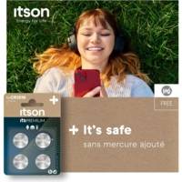 Pack 4 CR2016 Piles bouton Lithium Idéale clés de voiture, montres