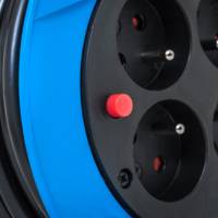 Enrouleur de câble standard BABY S 4P H05VV-F 3G1,5 - 15 m - Gedimat