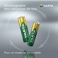 Lot de 2 piles téléphone AAA "Professional Phone Power" 800mAh